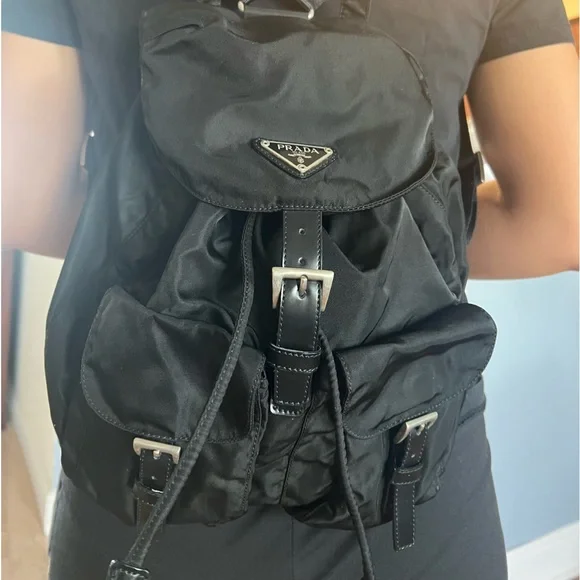 Prada | Bags | Authentic Prada Nylon Backpack Small Size  display picture 1